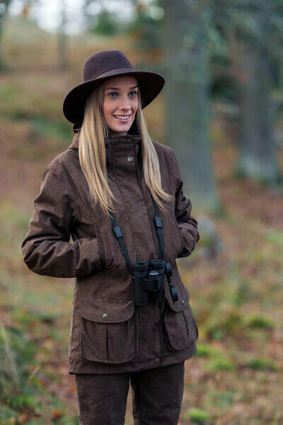 Куртка Blaser Active Outfits Ladies Vintage Coat Dark Brown Melange Фото 3